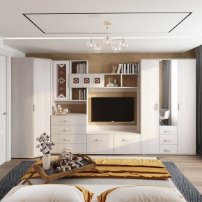 Шкаф угловой Белла (Ясень белый) в Троицке - troick.ok-mebel.com | фото 3