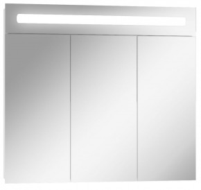 Шкаф-зеркало Аврора 80 с подсветкой LED Домино (DV8009HZ) в Троицке - troick.ok-mebel.com | фото