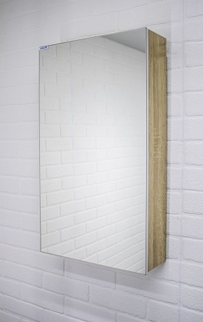 Шкаф-зеркало Мечта 40 Дуб сонома АЙСБЕРГ (DM2317HZ) в Троицке - troick.ok-mebel.com | фото 5