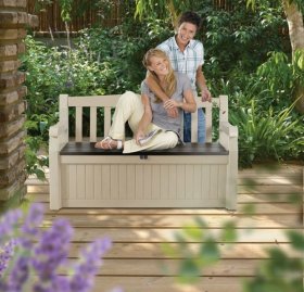 Скамья - сундук EDEN GARDEN BENCH 265 L в Троицке - troick.ok-mebel.com | фото 4