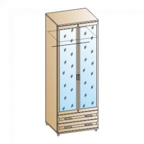 Спальня Мелисса композиция 5 (Гикори Джексон светлый) в Троицке - troick.ok-mebel.com | фото 6