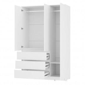 Спальня Симпл (белая) модульная в Троицке - troick.ok-mebel.com | фото 52