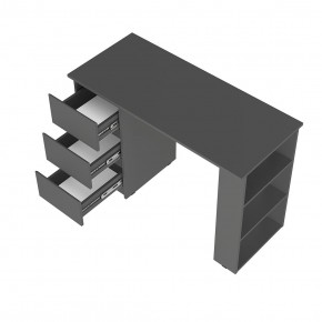 Спальня Симпл (графит) модульная в Троицке - troick.ok-mebel.com | фото 24