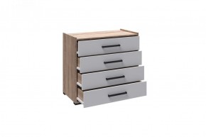 Спальня Соната Комод (Белый/Дуб крафт золотой) в Троицке - troick.ok-mebel.com | фото 2
