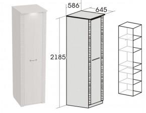 Спальный гарнитур Элана (модульная) Бодега белая в Троицке - troick.ok-mebel.com | фото 9