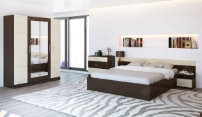 Спальный гарнитур Леси + 4-х створчатый шкаф в Троицке - troick.ok-mebel.com | фото 3