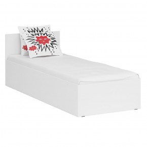 Стандарт Кровать 0800, цвет белый, ШхГхВ 83,5х203,5х70 см., сп.м. 800х2000 мм., без матраса, основание есть в Троицке - troick.ok-mebel.com | фото 3