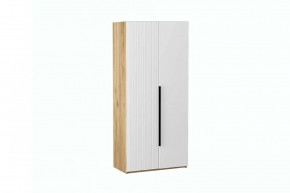 СТЕФАНИ-2 Шкаф (дуб крафт золотой/белый софт) в Троицке - troick.ok-mebel.com | фото