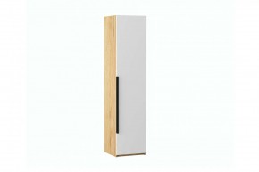 СТЕФАНИ-6 Пенал (дуб крафт золотой/белый софт) в Троицке - troick.ok-mebel.com | фото