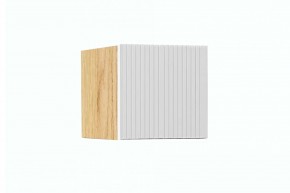 СТЕФАНИ-6.1 Антресоль (дуб крафт золотой/белый софт) в Троицке - troick.ok-mebel.com | фото