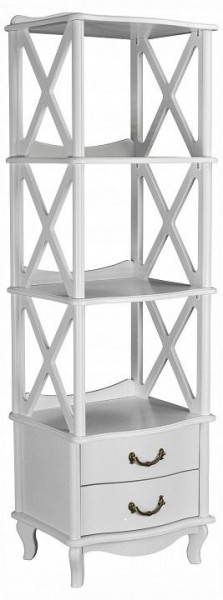 Стеллаж комбинированный Джульетта Л в Троицке - troick.ok-mebel.com | фото