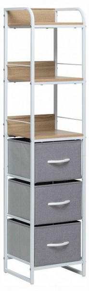 Стеллаж комбинированный Ноа в Троицке - troick.ok-mebel.com | фото