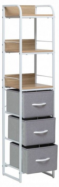 Стеллаж комбинированный Ноа в Троицке - troick.ok-mebel.com | фото 4