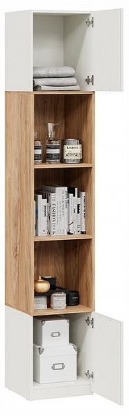 Стеллаж комбинированный Стелла в Троицке - troick.ok-mebel.com | фото 3