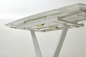 Стол ALATRI 120 GLOSS STATUARIO WHITE SOLID CERAMIC / WHITE, ®DISAUR в Троицке - troick.ok-mebel.com | фото 7