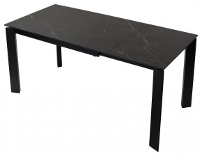 Стол CORNER 120 MATT BLACK MARBLE SOLID CERAMIC / BLACK, ®DISAUR в Троицке - troick.ok-mebel.com | фото 8