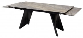 Стол IVAR 180 MARBLES KL-80 Серый мрамор, итальянская керамика, ®DISAUR в Троицке - troick.ok-mebel.com | фото 8
