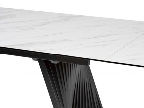 Стол IVAR 180 MARBLES KL-99 Белый мрамор, итальянская керамика/серый, ®DISAUR в Троицке - troick.ok-mebel.com | фото 8
