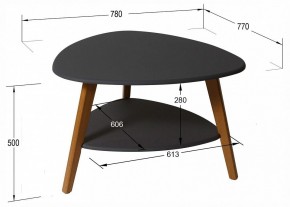 Стол журнальный Бруклин в Троицке - troick.ok-mebel.com | фото 4