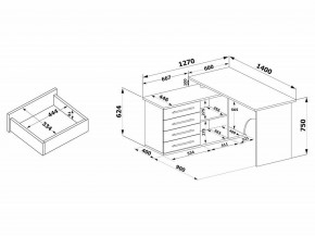 Стол компьютерный КСТ-109Л в Троицке - troick.ok-mebel.com | фото 4