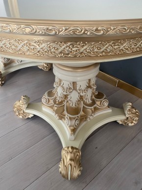 Стол овальный Версаль в Троицке - troick.ok-mebel.com | фото 3