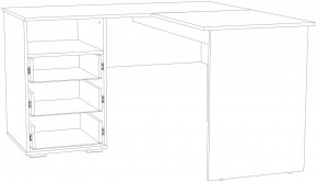 Стол письменный НМ 041.41 "Банни" (Бисквит) в Троицке - troick.ok-mebel.com | фото 5