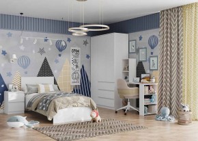 Стол письменный со стеллажом "Бьянко" в Троицке - troick.ok-mebel.com | фото 2