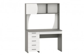 Стол рабочий СИГМА (графит/белый) в Троицке - troick.ok-mebel.com | фото