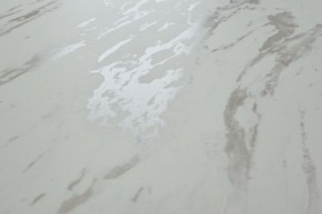 Стол RIETI 200 KL-99 Белый мрамор матовый, итальянская керамика / черный каркас, ®DISAUR в Троицке - troick.ok-mebel.com | фото 10