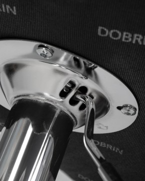 Стул барный DOBRIN BARNY, серый велюр (MJ9-75) в Троицке - troick.ok-mebel.com | фото 10