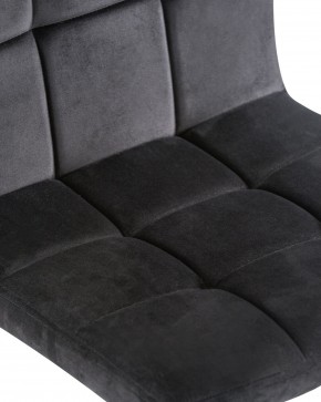 Стул барный DOBRIN DOMINIC, черный велюр (MJ9-101) в Троицке - troick.ok-mebel.com | фото 7