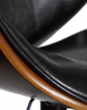 Стул барный DOBRIN JACK BLACK, цвет черный глянец PU ABD 002 в Троицке - troick.ok-mebel.com | фото 9