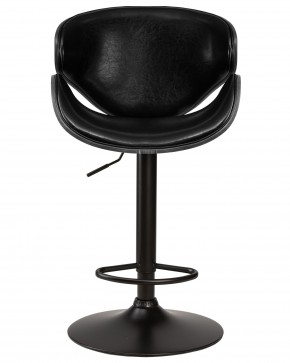Стул барный DOBRIN KARTER BLACK, коричневый орех дерево (BWW), черный PU в Троицке - troick.ok-mebel.com | фото 6