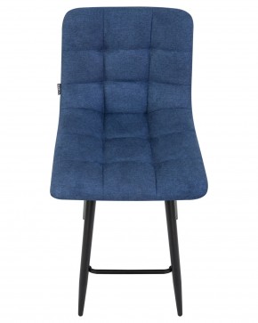 Стул барный DOBRIN NICOLE, черные матовые ножки, синяя ткань (UF860-14B) в Троицке - troick.ok-mebel.com | фото 7