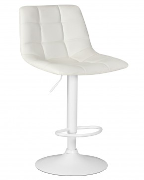 Стул барный DOBRIN TAILOR WHITE, белый PU в Троицке - troick.ok-mebel.com | фото