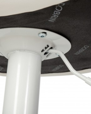 Стул барный DOBRIN TAILOR WHITE, белый PU в Троицке - troick.ok-mebel.com | фото 7