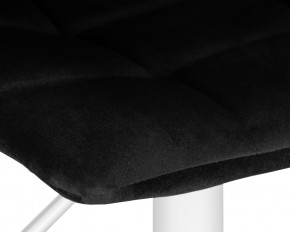 Стул барный DOBRIN TAILOR WHITE, черный велюр (MJ9-101) в Троицке - troick.ok-mebel.com | фото 7