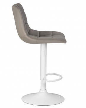 Стул барный DOBRIN TAILOR WHITE, серый велюр (MJ9-75) в Троицке - troick.ok-mebel.com | фото 3