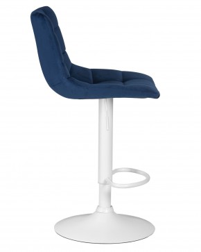 Стул барный DOBRIN TAILOR WHITE, синий велюр (MJ9-117) в Троицке - troick.ok-mebel.com | фото 3