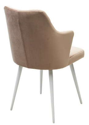 Стул HERMAN 360 град. БЕЖЕВЫЙ #5, велюр / белый каркас М-City в Троицке - troick.ok-mebel.com | фото 7