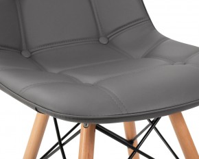 Стул обеденный DOBRIN BENNET, ножки светлый бук, серый  в Троицке - troick.ok-mebel.com | фото 8
