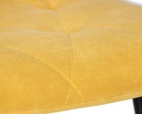Стул обеденный DOBRIN CHILLY ROMBO, Горчичный Simple 15, основание черное в Троицке - troick.ok-mebel.com | фото 10