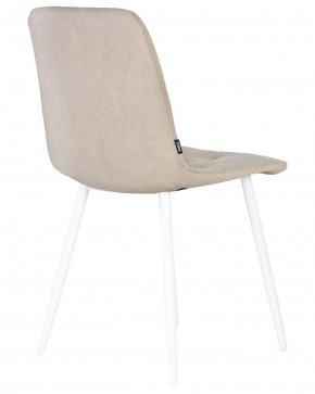 Стул обеденный DOBRIN CHILLY ROMBO, Капучино Simple 05, основание белый в Троицке - troick.ok-mebel.com | фото 4