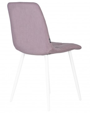 Стул обеденный DOBRIN CHILLY ROMBO, Лавандовый Simple 48, основание белый в Троицке - troick.ok-mebel.com | фото 4