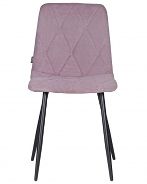 Стул обеденный DOBRIN CHILLY ROMBO, Лавандовый Simple 48, основание черное в Троицке - troick.ok-mebel.com | фото 6