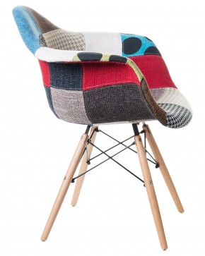 Стул обеденный DOBRIN DAW PATCHWORK, цвет сиденья мозаика в Троицке - troick.ok-mebel.com | фото 3