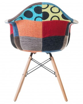 Стул обеденный DOBRIN DAW PATCHWORK, цвет сиденья мозаика в Троицке - troick.ok-mebel.com | фото 5