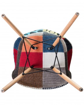 Стул обеденный DOBRIN DAW PATCHWORK, цвет сиденья мозаика в Троицке - troick.ok-mebel.com | фото 7