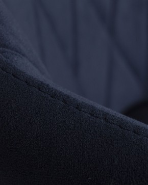 Стул обеденный DOBRIN ROBY, ЭМАЛЬ ЧЕРНЫЙ МУАР велюр Catania Dark Blue в Троицке - troick.ok-mebel.com | фото 10