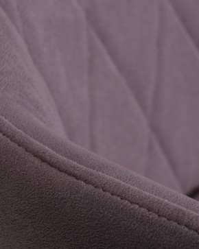 Стул обеденный DOBRIN ROBY, ЭМАЛЬ ЧЕРНЫЙ МУАР велюр Catania Lavender в Троицке - troick.ok-mebel.com | фото 10